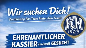 Ehrenamtlicher Kassier (m/w/d) gesucht